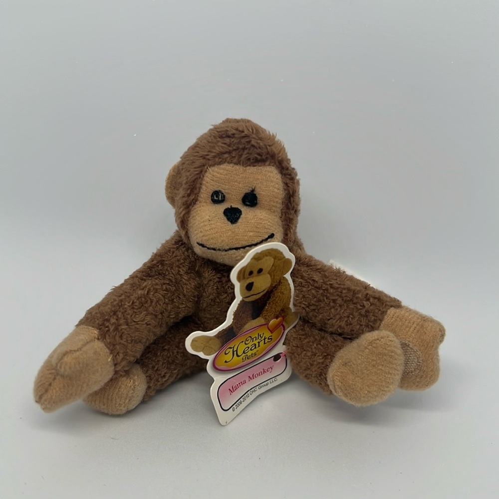 Only Hearts Pets Mama Monkey NWT Collector Happy Meal Toy